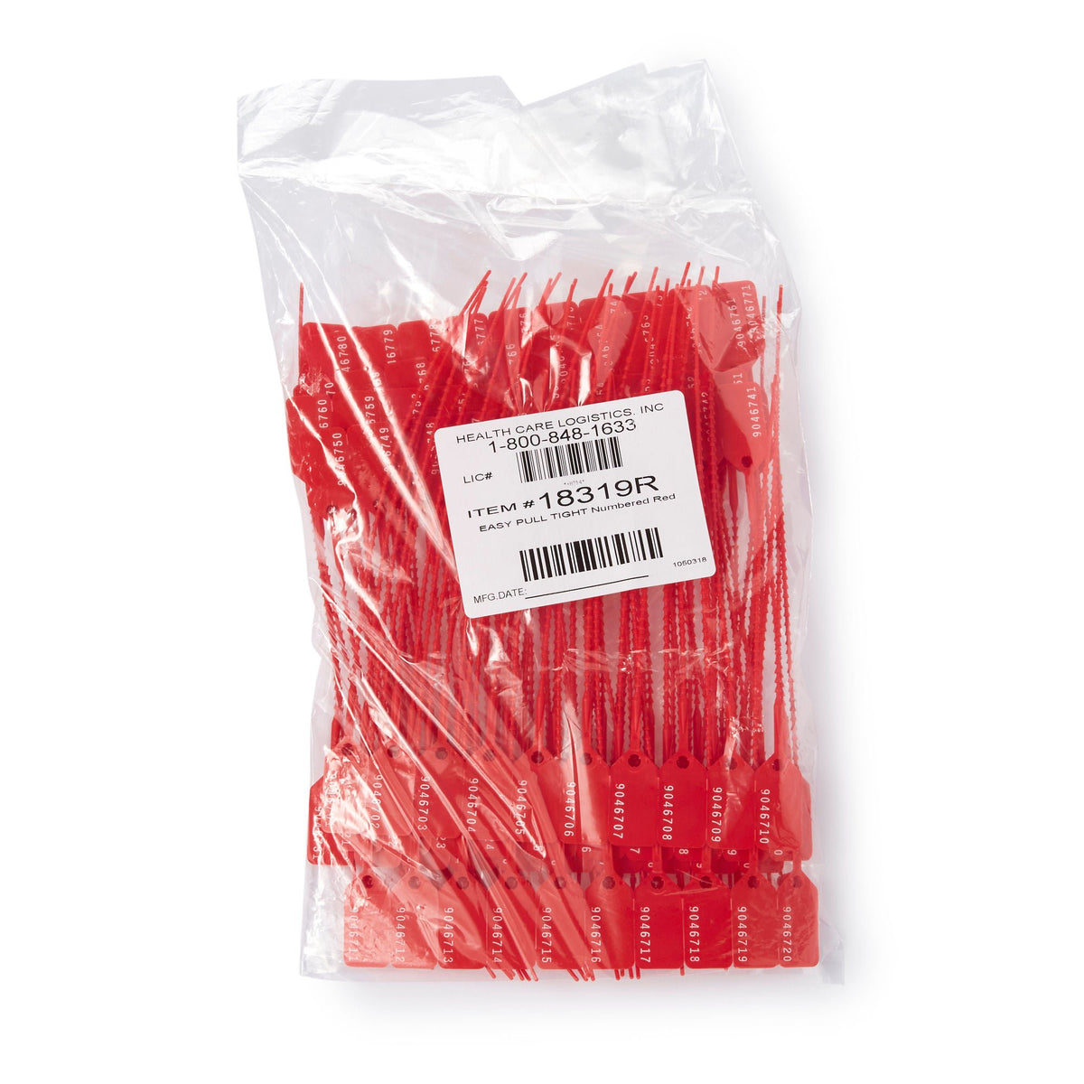 Seal Pull Tight Red 100/Bx, 100/Bx
