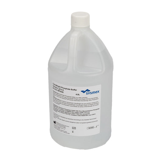 Sysmex America Phosphate Acid Buffer, 3.8 Liter Bottle, 1/Ea