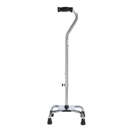 Drive™ Aluminum Large Base Quad Cane, 30 – 39 Inch Height, 4/Cs