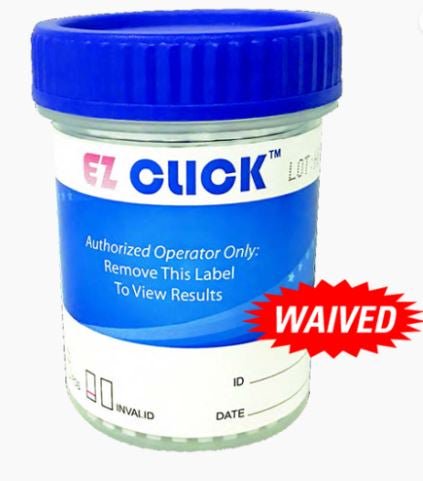 DRUG SCREEN, 12PANEL CUP CLIAWAIVED (25/BX), 25/BX