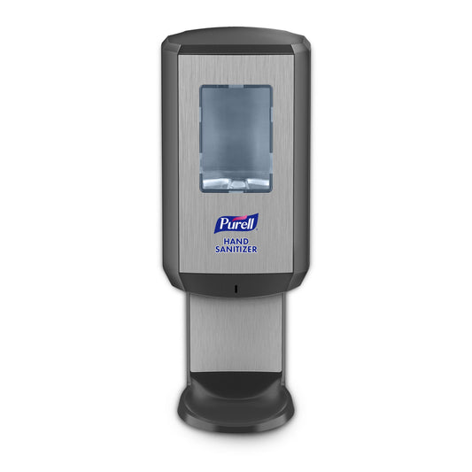 Dispenser, F/Cs8 Purell Sanitizer Chrome/Blk 1200Ml (1/Cs), 1/Cs