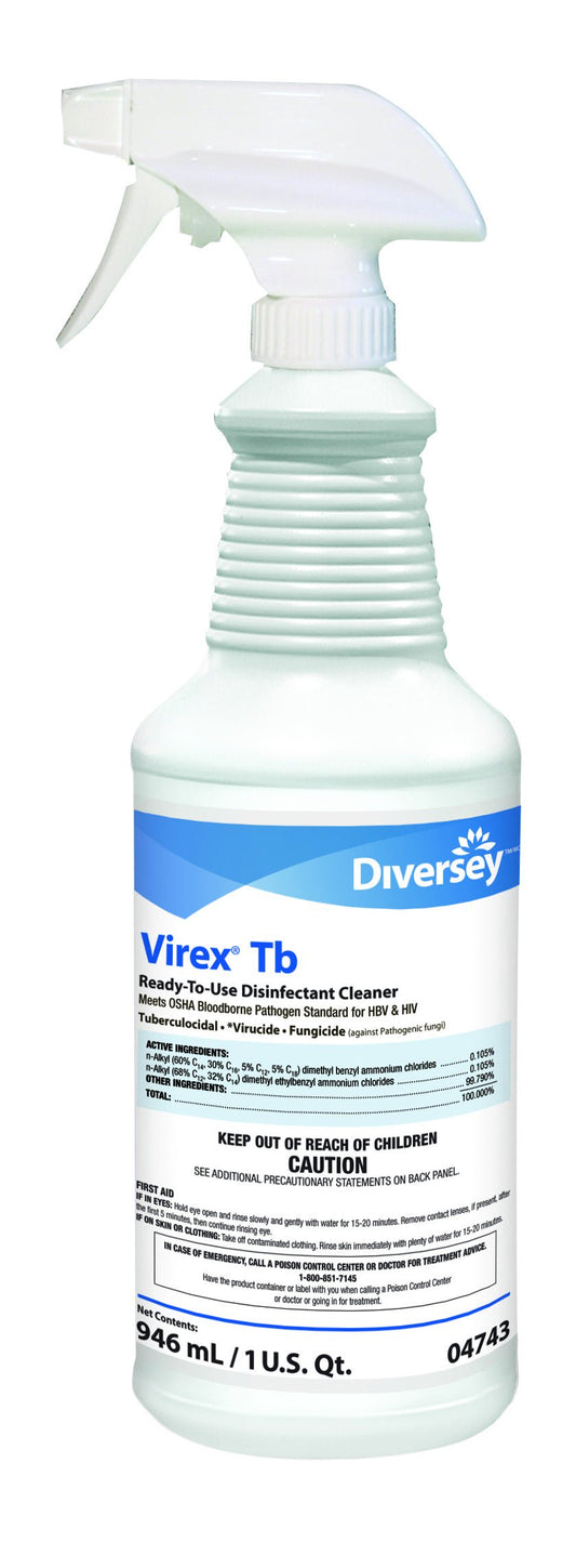 Virex® Tb Surface Disinfectant Cleaner, 32Oz, 12/Cs