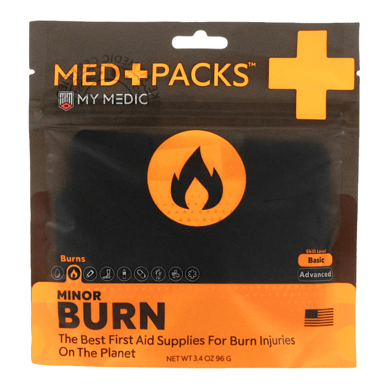 MED PACKS™ MINOR BURN FIRST AID KIT, SOLD AS 1/EACH MYMEDIC MM-MED-PACK-MNR-BRN-EA