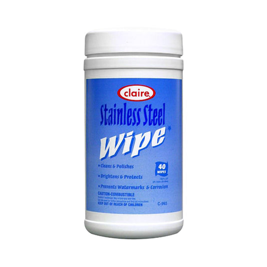 Claire® Stainless Steel Cleaner, 240/Ct