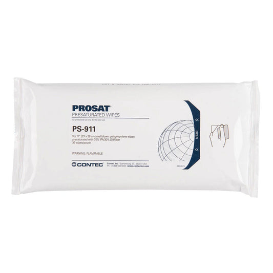 Prosat® Presaturated Wipes, 9 X 11 In., 1500/Cs