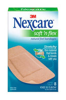 Nexcare™ Soft 'n Flex Tan Adhesive Strip, 2 x 4 Inch, 192/CS