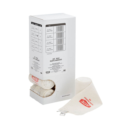 3M™ Ace™ Clip Detached Closure Elastic Bandage, 3 Inch X 5 Yard, 50/Cs