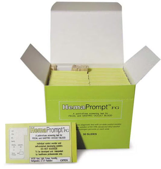 HEMAPROMPT OCCULT BLOOD TEST50/BX FECAL/GASTRIC, 50/BX