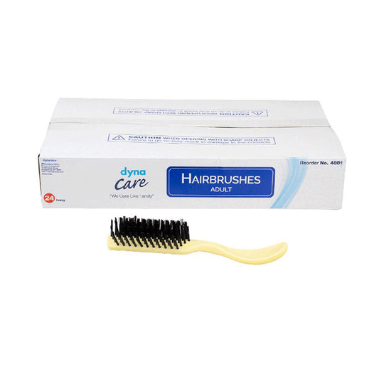 Dynarex® Nylon Bristle Hairbrush, 288/Cs