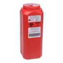 Post Medical A.N.D.™ Sharps Container, 2 Quart, 10 x 3 x 3 Inch, 12/CS