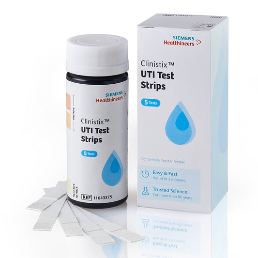 Clinistix UTI Urine Test Strips - Easy-to-Use, Fast Results, 5 Tests, 24/CS