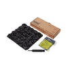 ROHO® Mosaic® Seat Cushion, 18 in. W x 18 in. D, Foam, Black, Inflatable, 1/EA