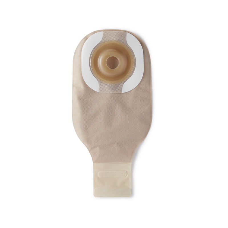 Premier™ One-Piece Drainable Beige Filtered Ostomy Pouch, 12 Inch Length, 7/8 Inch Stoma