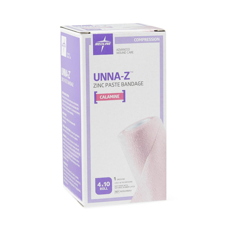 UNNA-Z UNNA BOOT WITH ZINC OXIDE AND CALAMINE, 4 INCH X 10 YARD, SOLD AS 1/EACH MEDLINE NONUNNA4