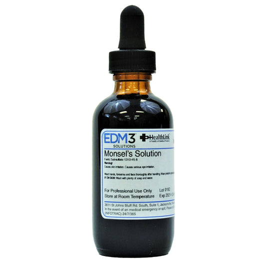 EDM 3 Heathlink Monsel's Solution (Ferric Subsulfate), 2 oz. Dropper Bottle, 1/EA