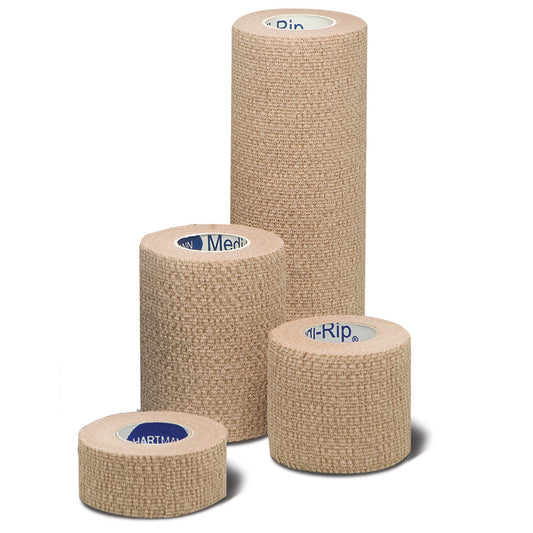 Medi-Rip® Self-Adherent Closure Cohesive Bandage, 6 Inch X 5 Yard, 48/Cs