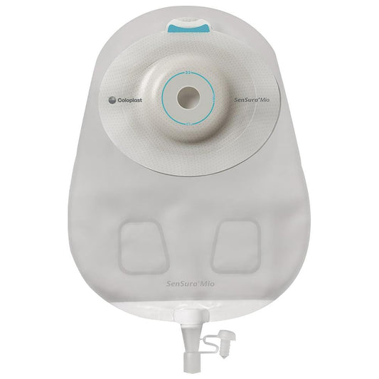 SenSura® Mio Convex Light 1-Piece Transparent Urostomy Pouch, 25mm Stoma, 10/BX