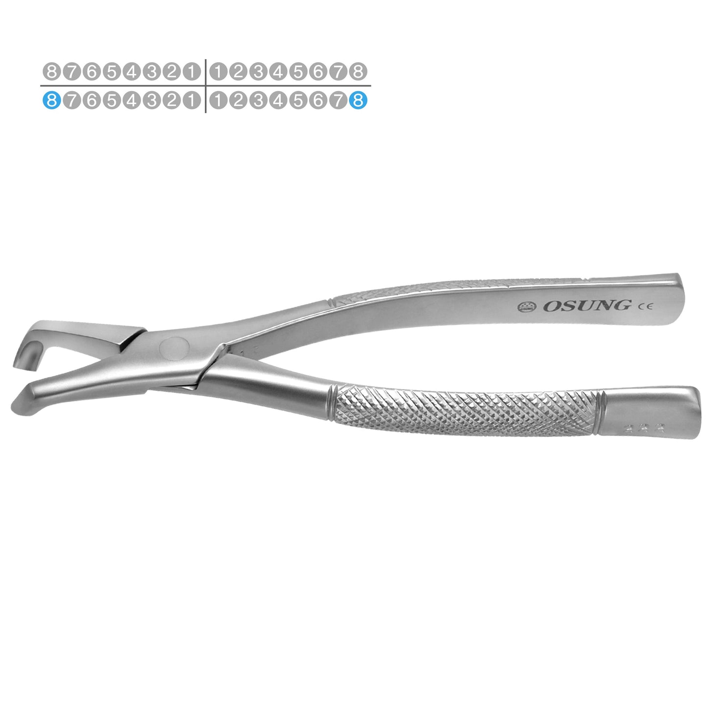 Osung #222 3rd Lower Molars Dental Extraction Forceps Premium -FX222 - Osung USA