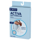 STOCKING, KNEE-HIGH JOBST ANTIEMBOLISM 18 WHT XLG (2/PR), 1/PR
