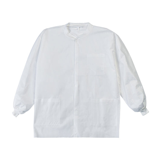 Labmates® Lab Jacket, Large, White, 10/Bg
