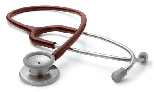 Adscope™ 603 Classic Stethoscope, Burgundy, 1/Ea
