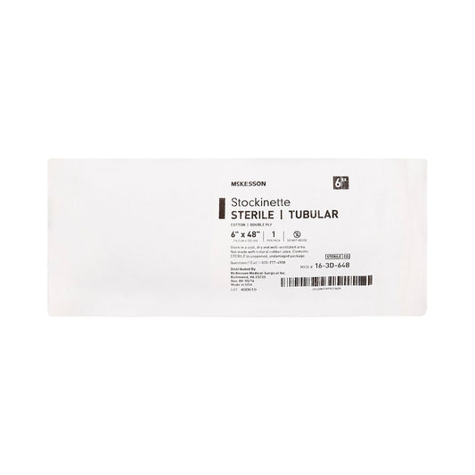 McKesson Beige Cotton Tubular Stockinette, 6 x 48 Inch, 18/CS