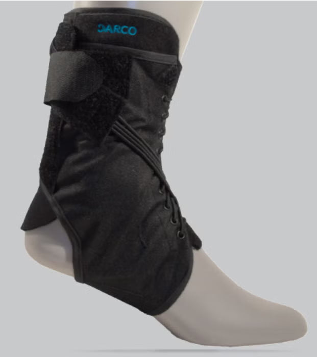 Darco Web™ Ankle Brace, Bungee / Hook And Loop Strap Closure, Large, 36/Cs