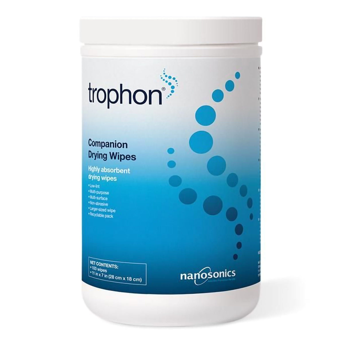 Wipe, Drying F/Ultrsnd Probe Trpohon 2 (100/Ct 6Ct/Cs), 6/Cs