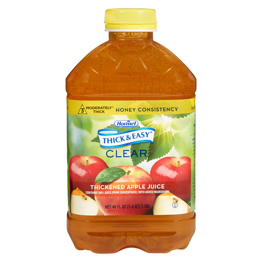 Thick & Easy® Honey Consistency Apple Thickened Beverage, 46-ounce bottle, 6/CS