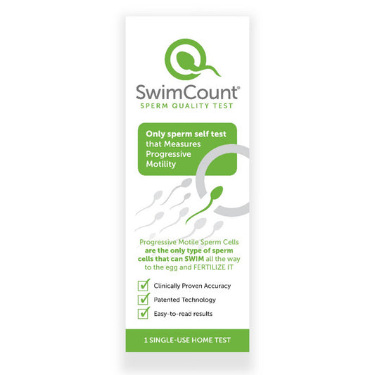 SwimCount® Sperm Quality Test, One Single-Use Home Test, 1/KT