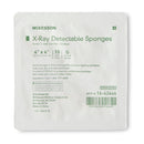 McKesson Sterile X-ray Detectable Gauze Sponge, 4 x 4 Inch, 16-Ply, 72/CS