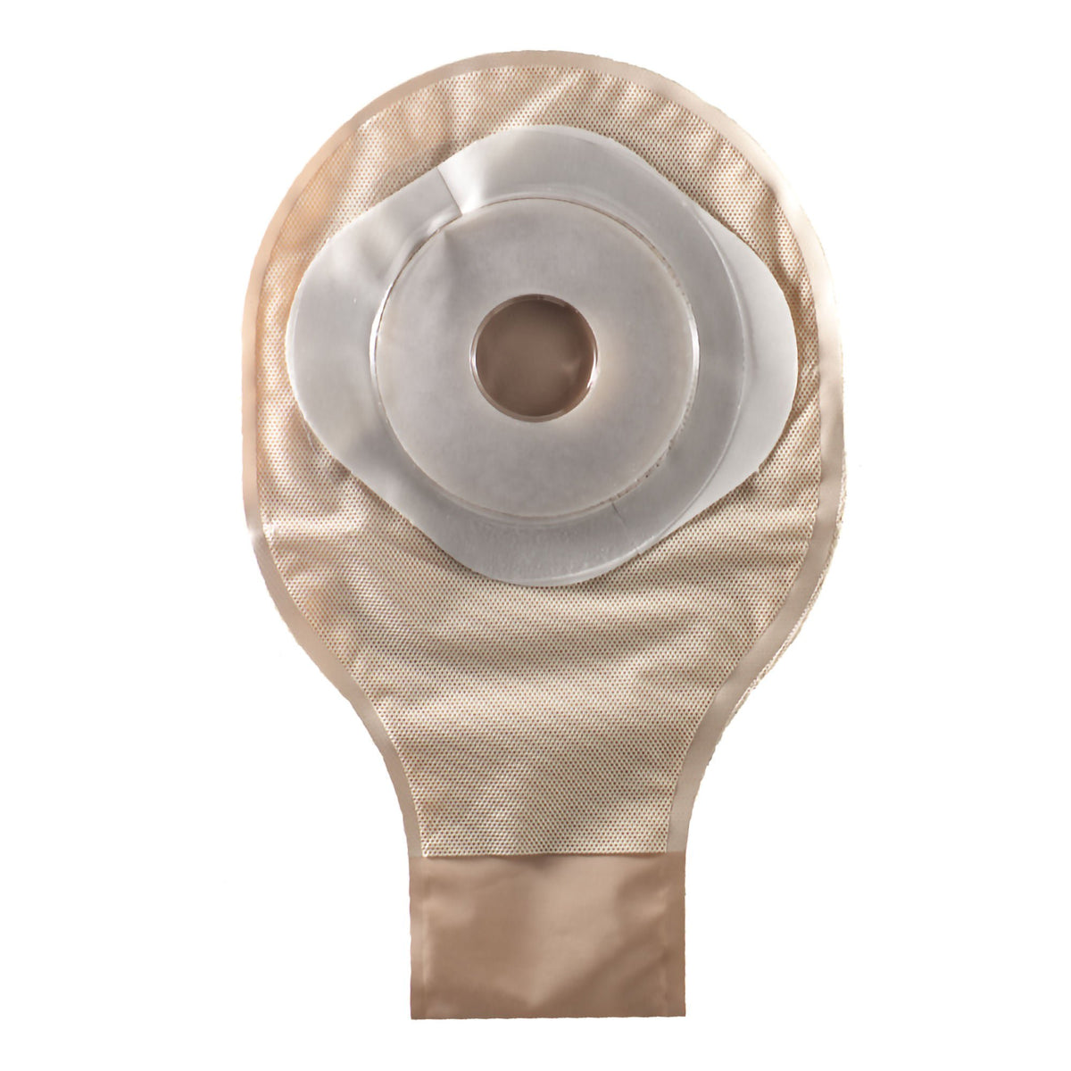 ActiveLife® One-Piece Opaque Colostomy Pouch, Pre-cut to Fit 19mm Stomas, 10/BX