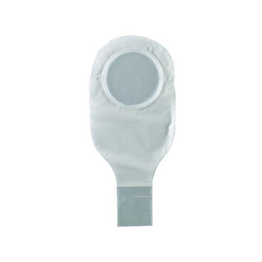 Sur-Fit Natura® Two-Piece Transparent Colostomy Pouch, 4 Inch Flange, 10/BX