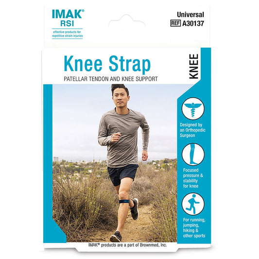 Imak Rsi® Knee Strap, One Size Fits Most, 1/Ea