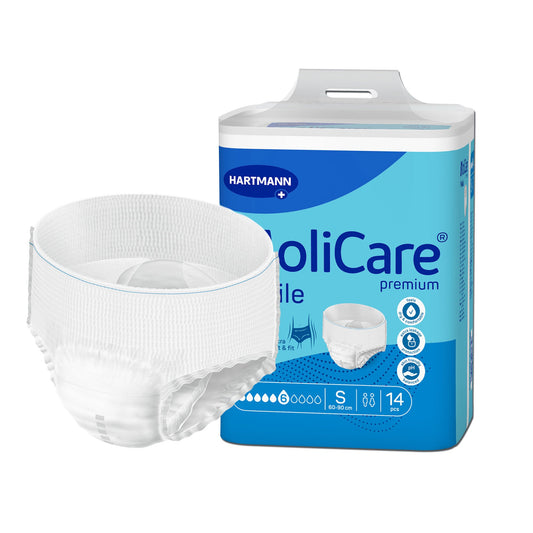 Underwear, Protective Molicareprem Sm 24-36" (14/Bg 6Bg/Cs), 84/Cs
