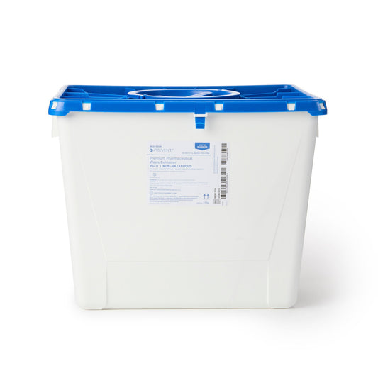 Mckesson Prevent® Pharmaceutical Waste Container, 8 Gal., 13.5 X 17.3 X 13 Inch, 1/Ea