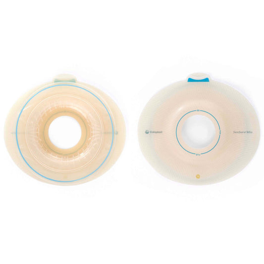 SenSura® Mio Convex Flex Ostomy Barrier, 35 mm Stoma Opening, Red Color Match, 5/BX