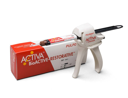 Pulpdent Activa Bioactive Products Composite Bioactive Restoratveactiva Starter Kit Shade A1 -VRA1