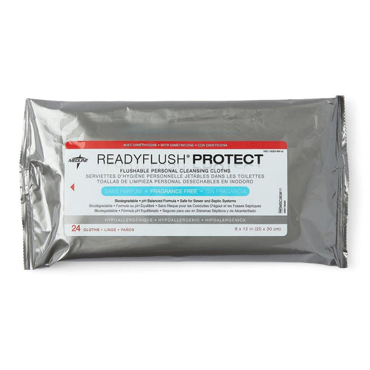 ReadyFlush® Protect Flushable Incontinence Care Wipe, 576/CS
