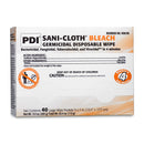 SANI-CLOTH® BLEACH GERMICIDAL LARGE DISINFECTANT WIPES, 5 X 7 INCH, SOLD AS 40/PACK PROFESSIONAL H58195