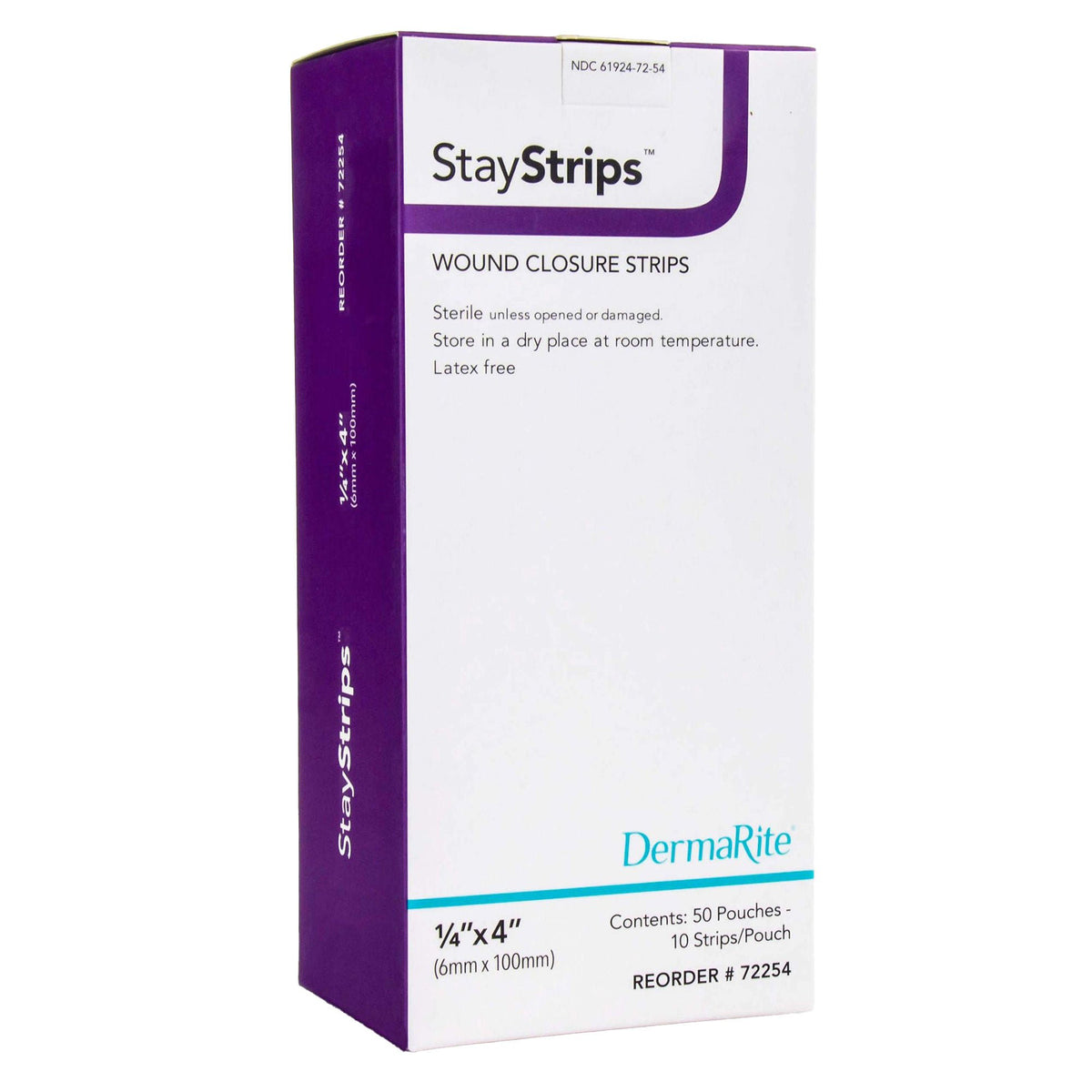 StayStrips® Skin Closure Strip, 50/BX