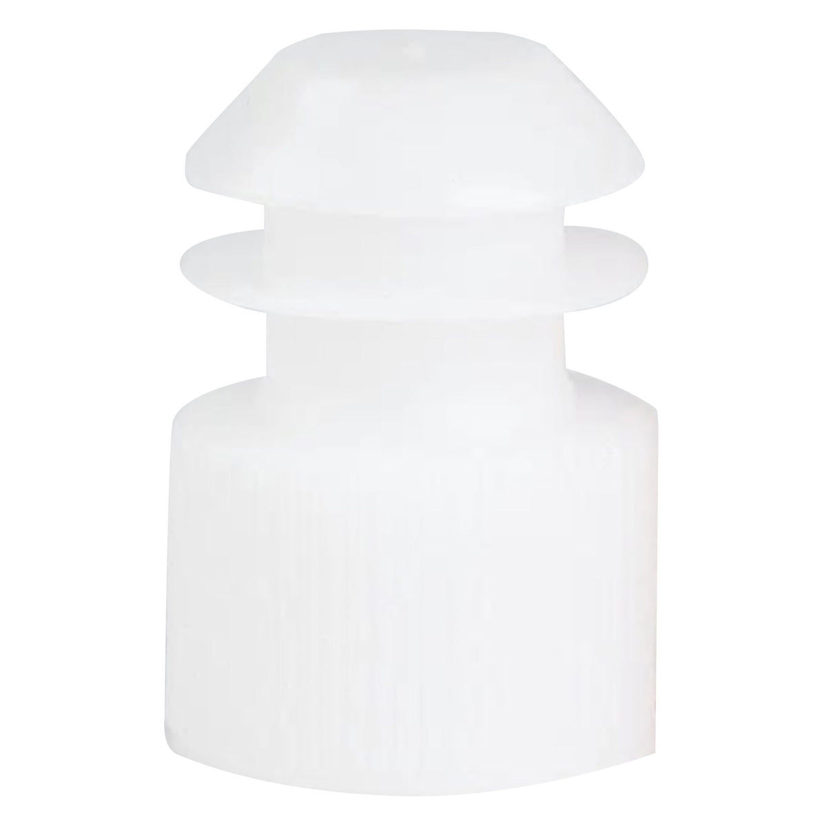 Mckesson Flanged Plug Caps, White, Polyethylene, For Use With 16Mm Tubes, 1000/Bg
