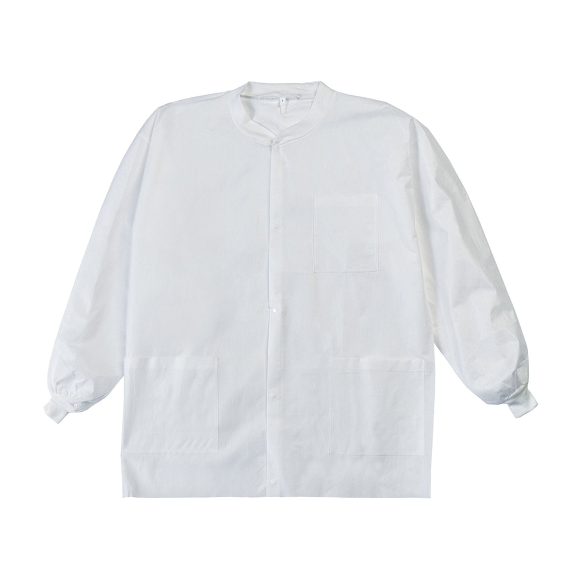 Labmates® Lab Jacket, Medium, White, 10/Bg