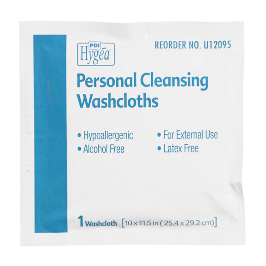 Hygea® Scented Multi-Purpose Skin Cleansing Towelette, Individual Packet, 400/CS