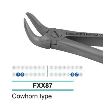 Adult Extraction Forcep, Lower 76 - 67 - Osung USA