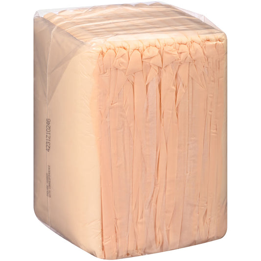 Attends® Care Dri-Sorb Advanced Underpads, Heavy Absorbency, Peach, 30" x 30", 150/CS