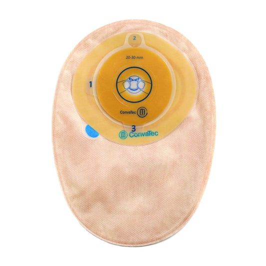 Esteem™+ One-Piece Closed End Opaque Ostomy Pouch, Cut to Fit Stomas 20 – 30mm, 30/BX