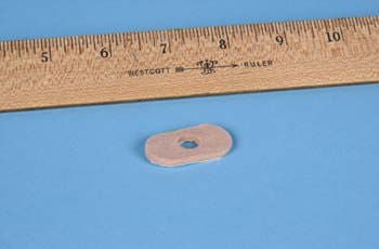 Pad, Corn W/Hole Felt Adh Flesh 1/8" (100/Bg), 100/Bg