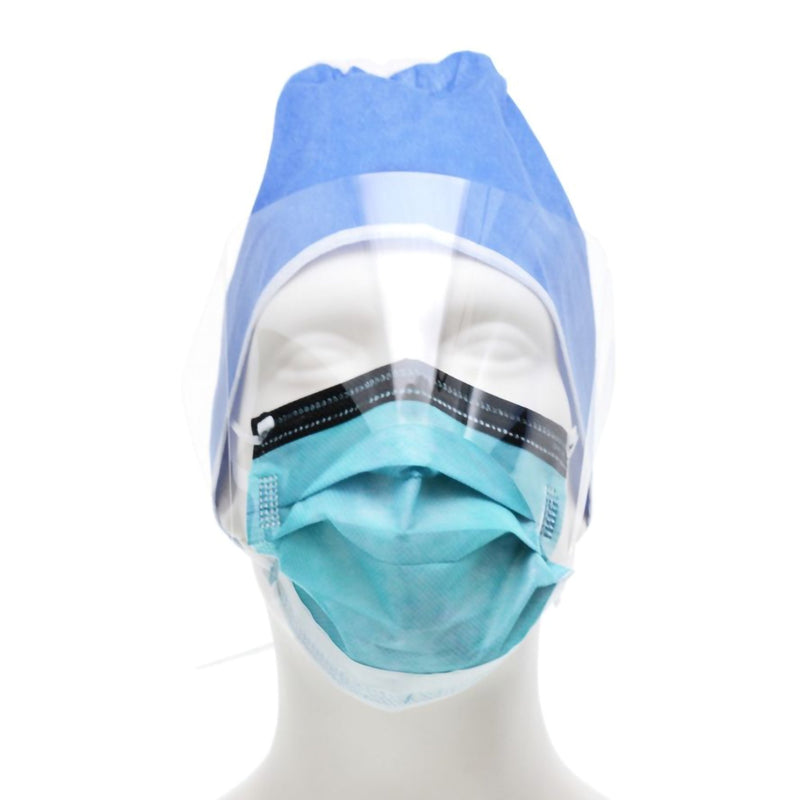 Secure-Gard Procedure Mask with Eye Shield 100/CASE -AT74631 - BriteSources