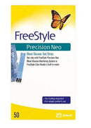 TEST STRIP, BLD GLUCOSE PRECISION FREESTYLE NEO (12/CS), 12/CS